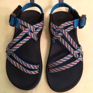 Chaco’s Youth Size 13 Rainbow Stripe
